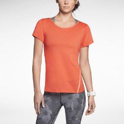 Nike Tailwind Loose Short-Sleeve Running Shirt
